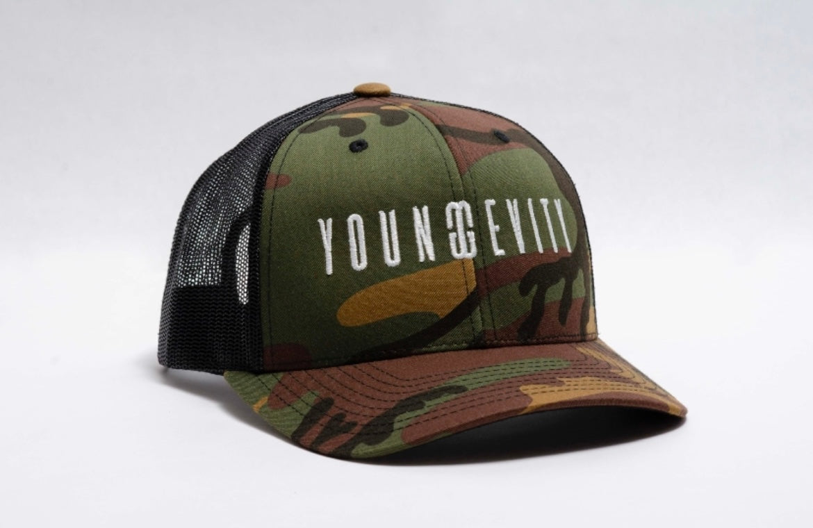 Signature Trucker Hat (White Lettering)