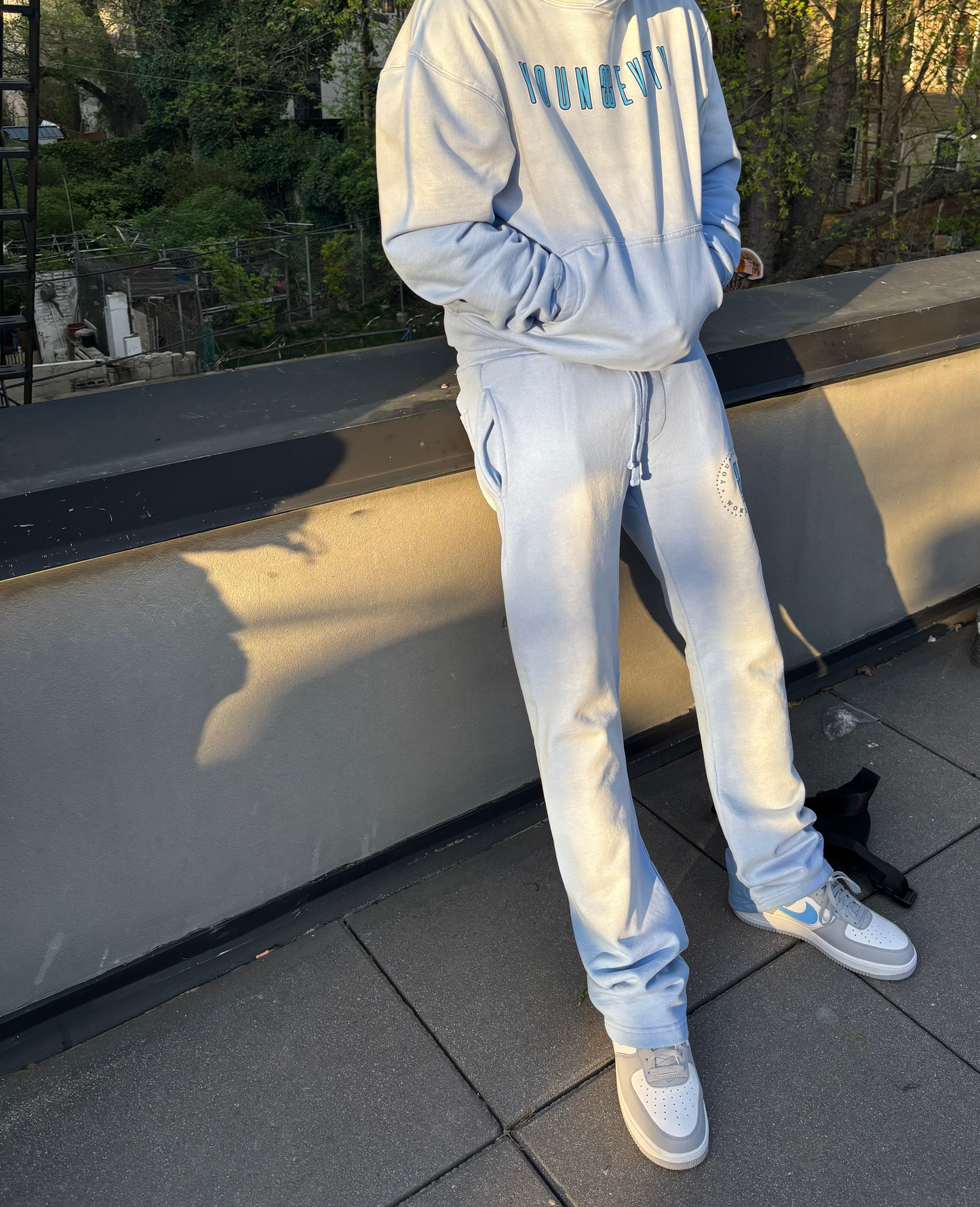 Oversized Stacked Sweatpants