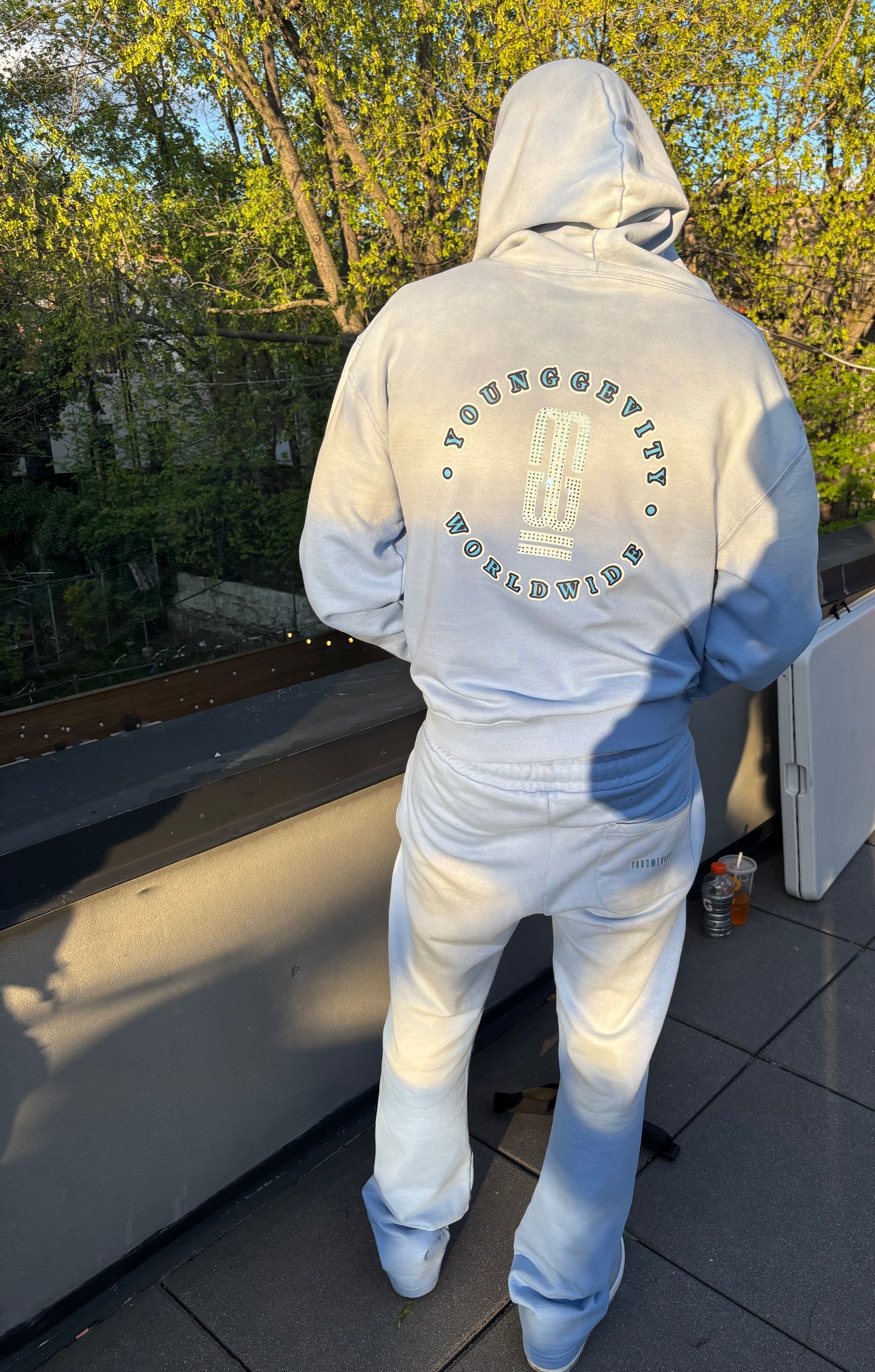 Oversized Stacked Sweatpants